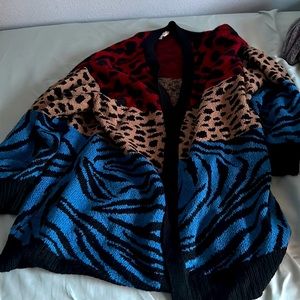 Multicolored cardigan
